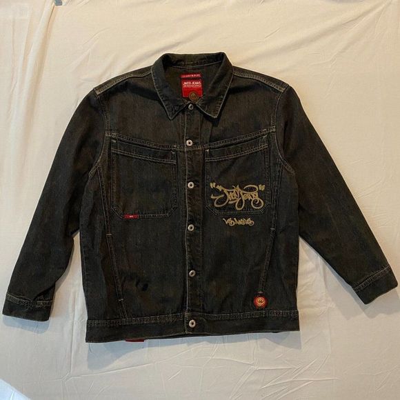 JNCO Other - Vintage Jnco Jeans Los Angeles Denim Jean Jacket Mens Large 6-BR38